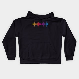 Neon Frequency Kids Hoodie